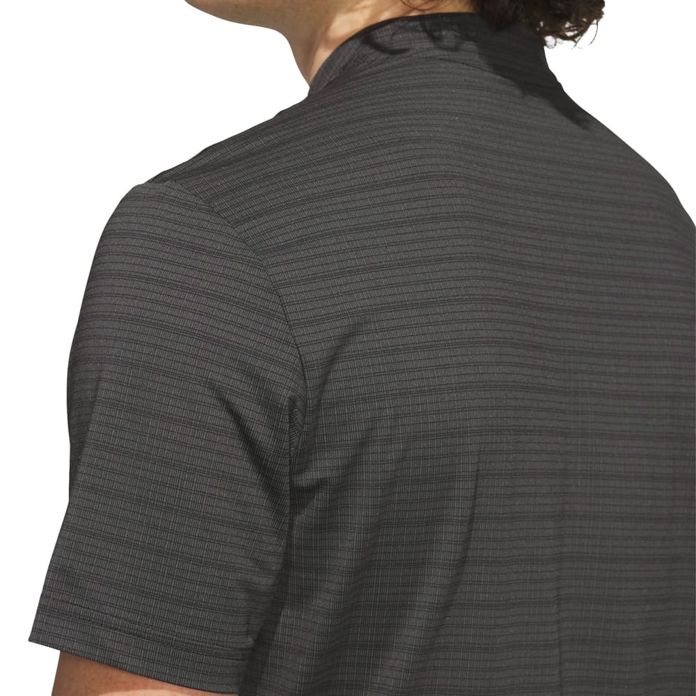 adidas Ultimate365 Sport Collar Polo Shirt - Carbon/Black - Image 3