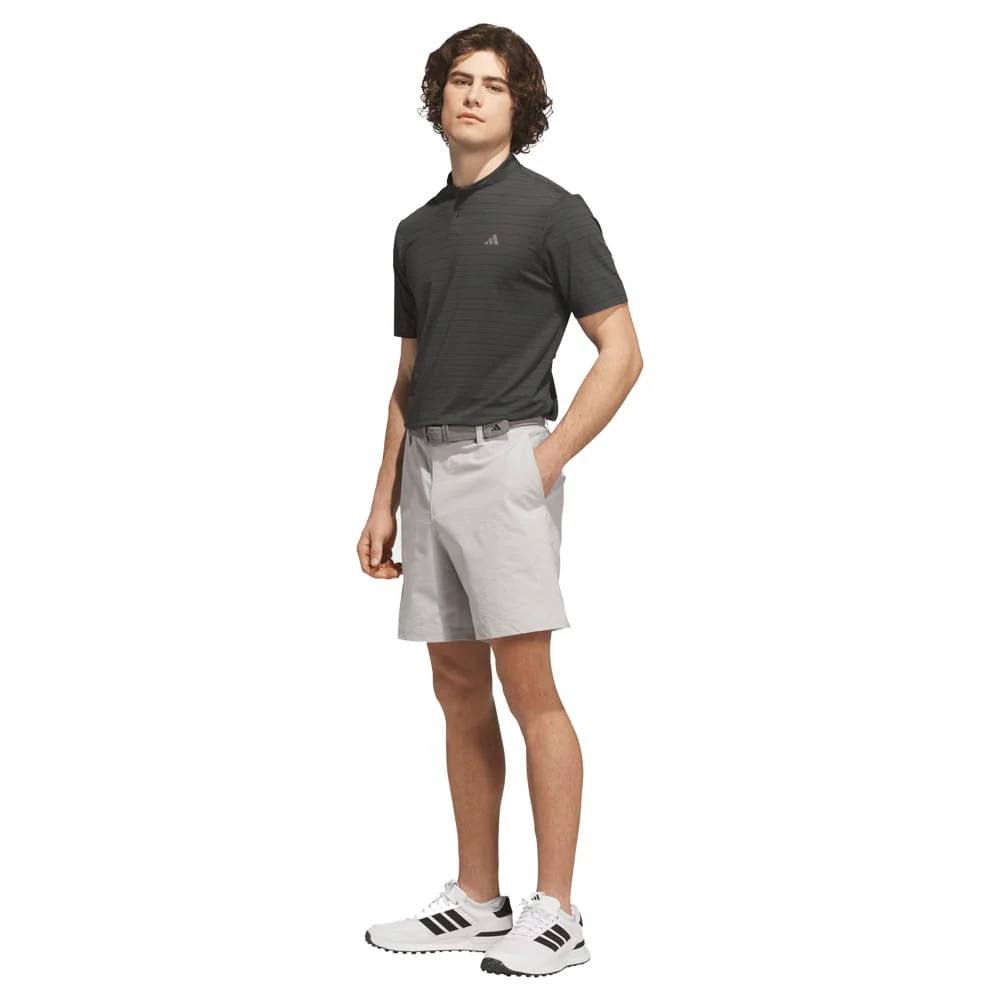 adidas Ultimate365 Sport Collar Polo Shirt - Carbon/Black - Image 4