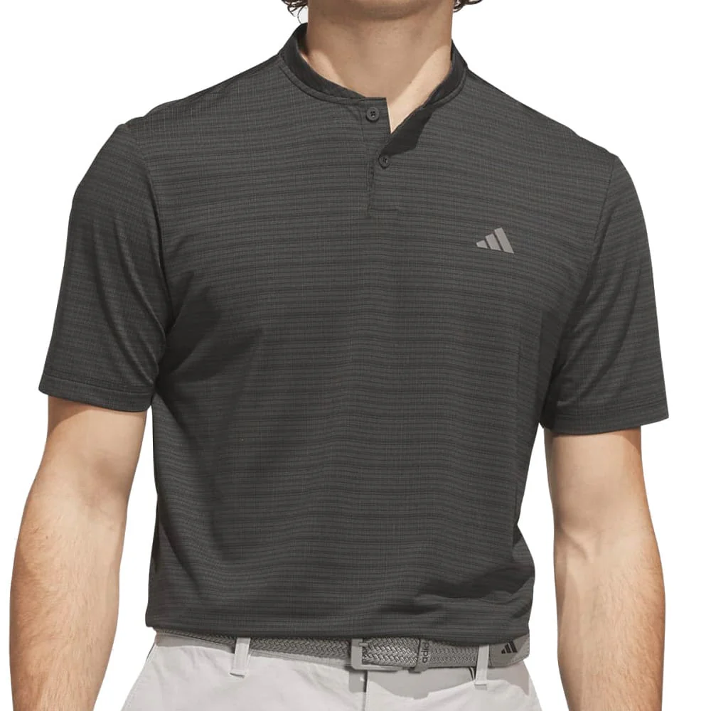 adidas Ultimate365 Sport Collar Polo Shirt - Carbon/Black - Image 5