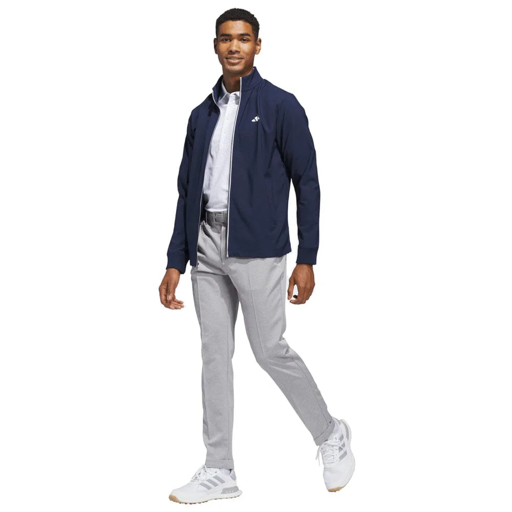 adidas Ultimate365 Textured Woven Full-Zip - Collegiate Navy - Image 5