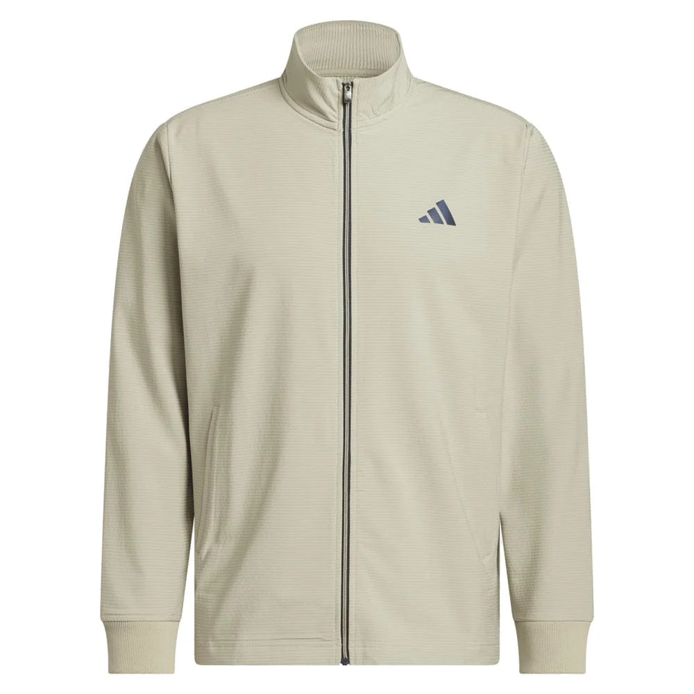 adidas Ultimate365 Textured Woven Full-Zip - Wonder Cargo - Image 4