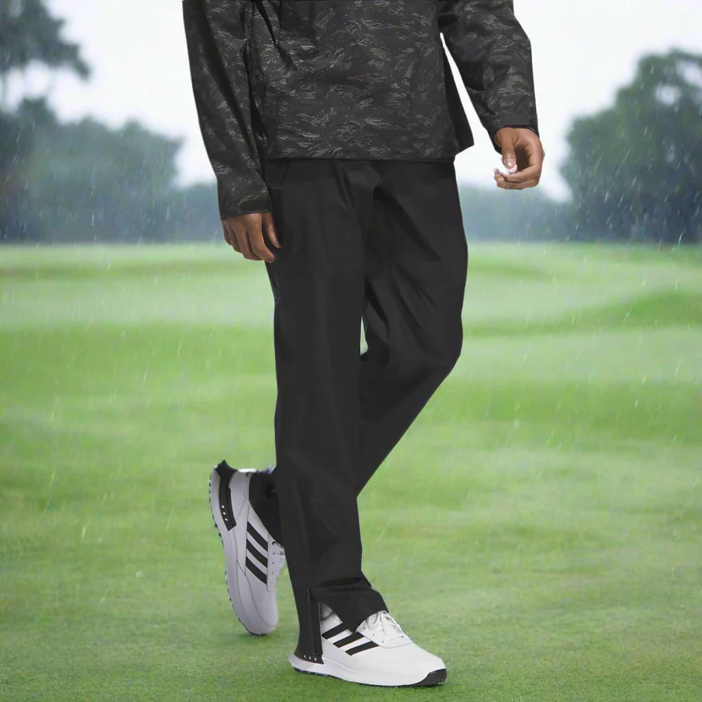 adidas Ultimate365 Tour CLIMAPROOF+ Waterproof Trousers - Black - Image 6