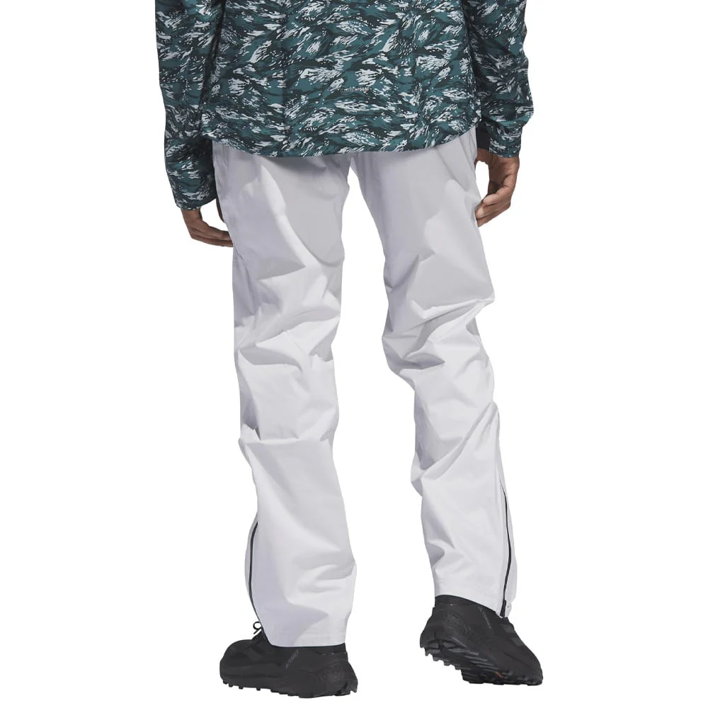 adidas Ultimate365 Tour Climaproof+ Waterproof Full-Zip Rain Suit - Grey One - Image 9