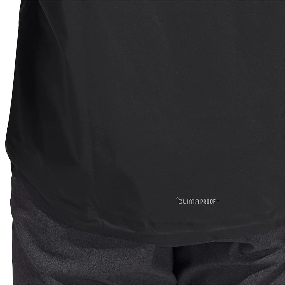 adidas Ultimate365 Tour Climaproof+ Waterproof Half-Zip Rain Suit - Black - Image 7