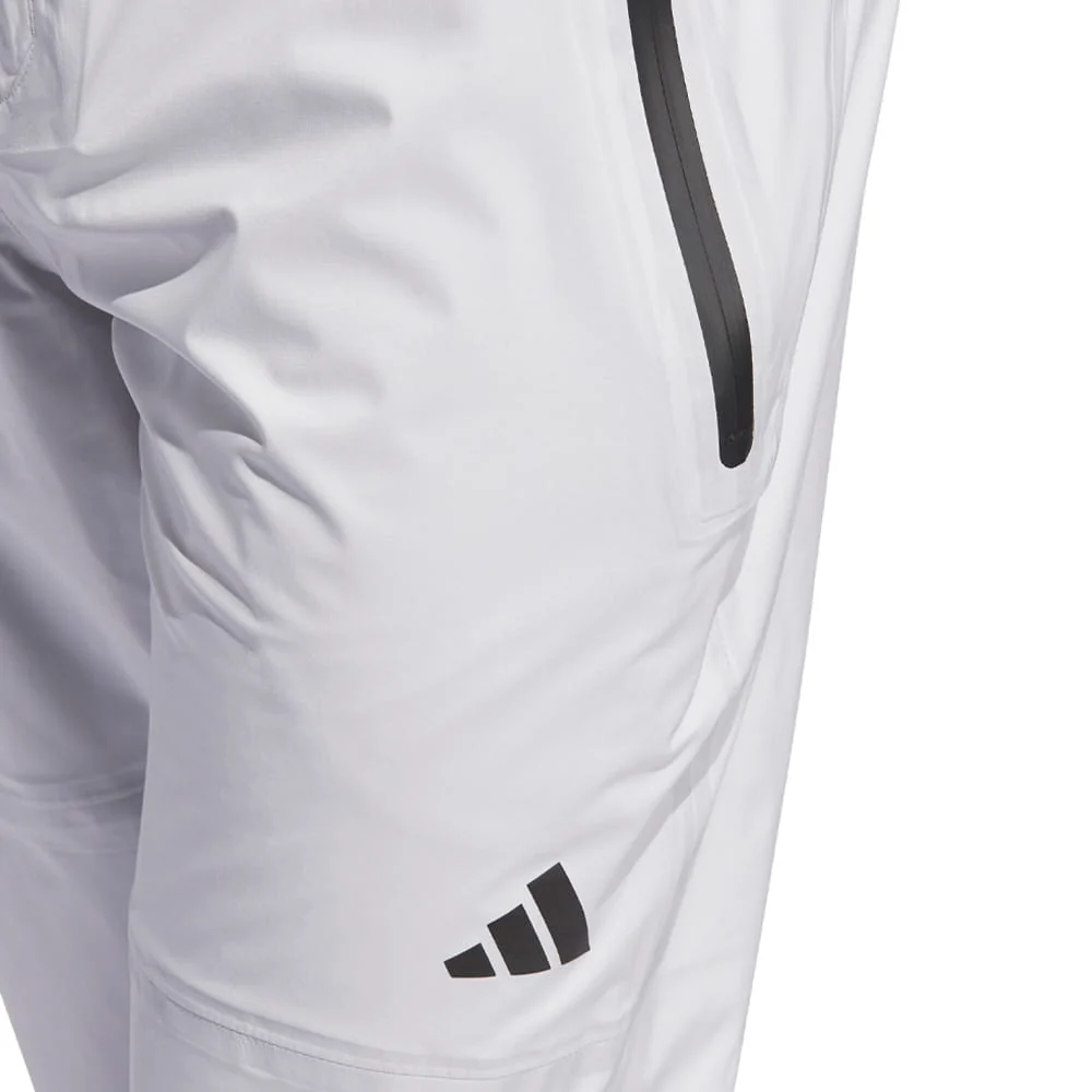 adidas Ultimate365 Tour Climaproof+ Waterproof Parka Rain Suit - Black/Grey One - Image 12
