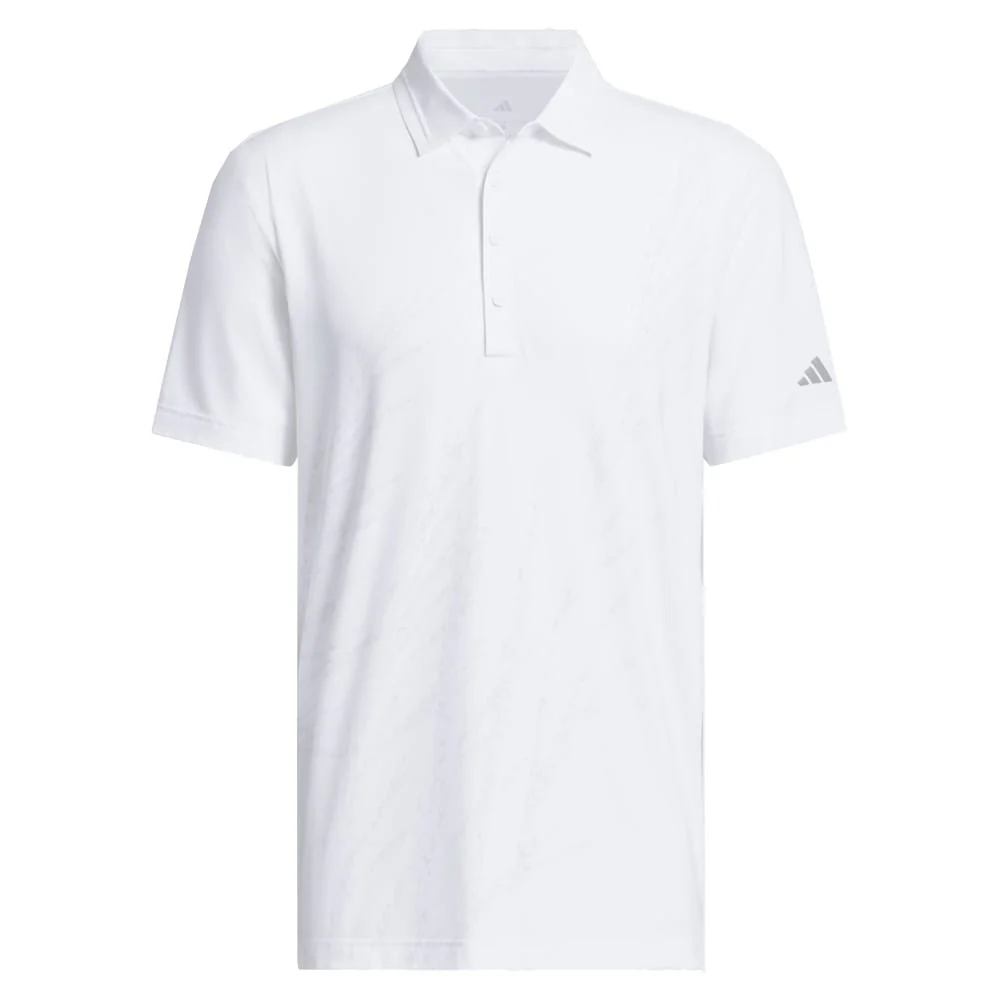 adidas Ultimate365 Tour Cool Feeling Fescue Polo Shirt - White