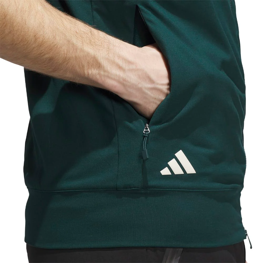 adidas Ultimate365 Tour Full-Zip Vest - Aurora Ivy - Image 5