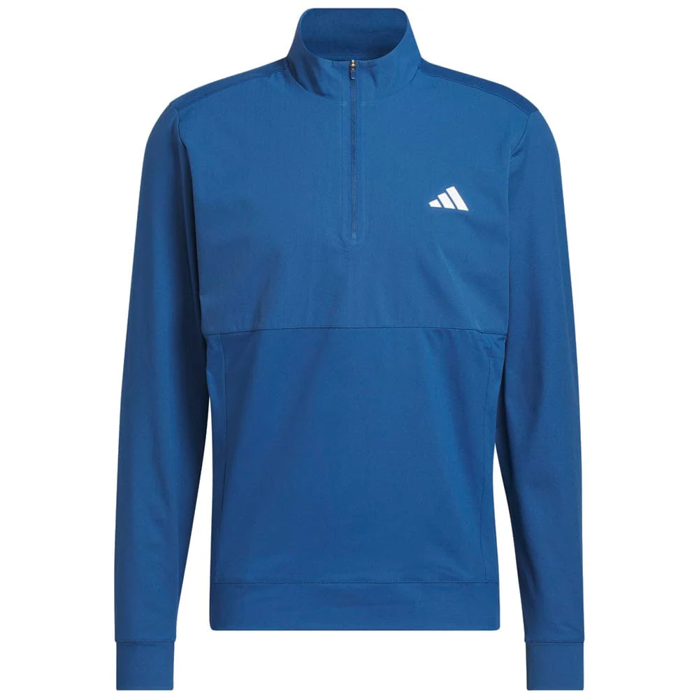 adidas Ultimate365 Tour Quarter Zip Pullover - Dusky Petrol - Image 3