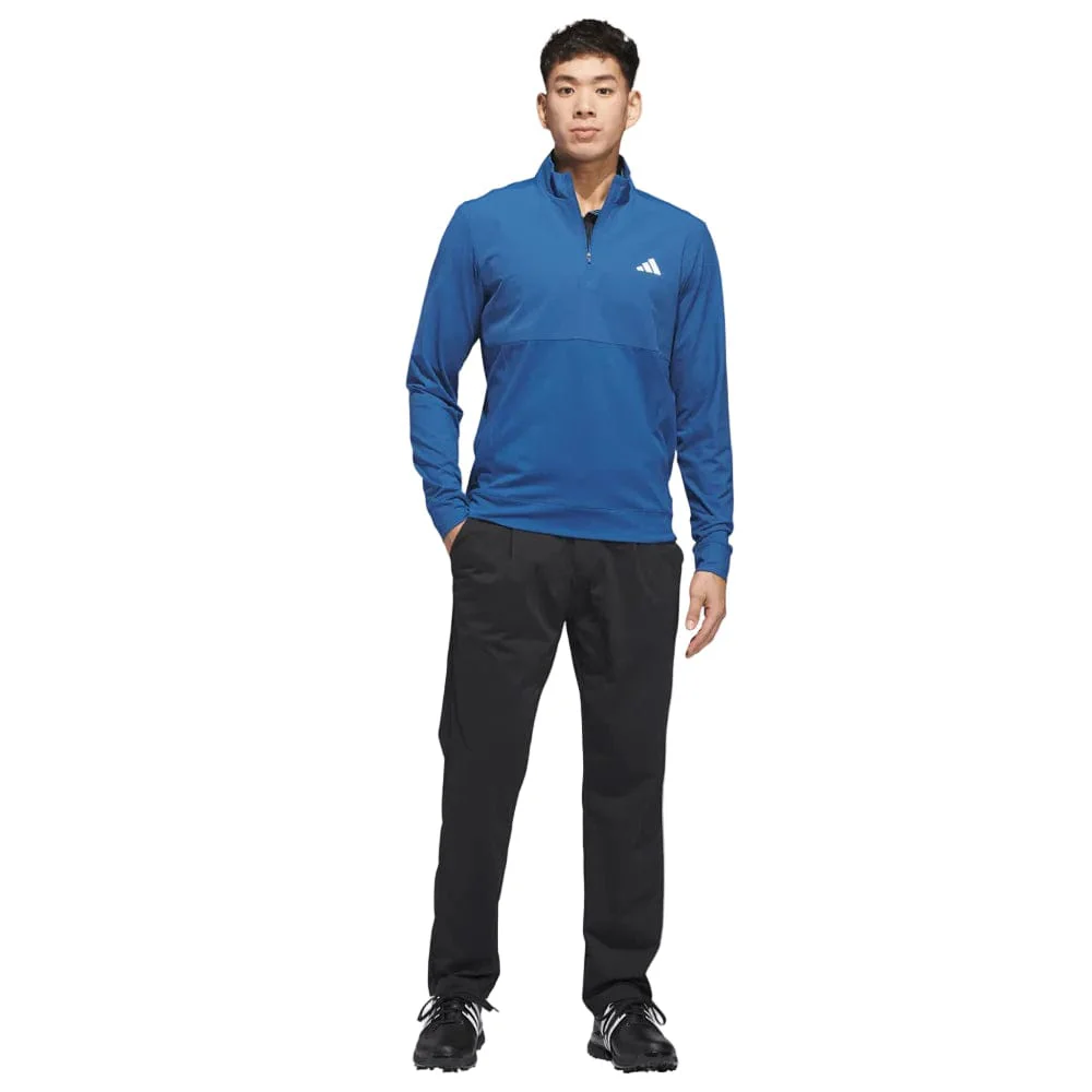 adidas Ultimate365 Tour Quarter Zip Pullover - Dusky Petrol - Image 4