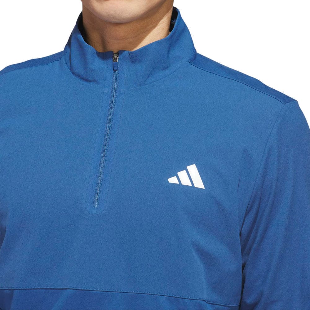 adidas Ultimate365 Tour Quarter Zip Pullover - Dusky Petrol - Image 5