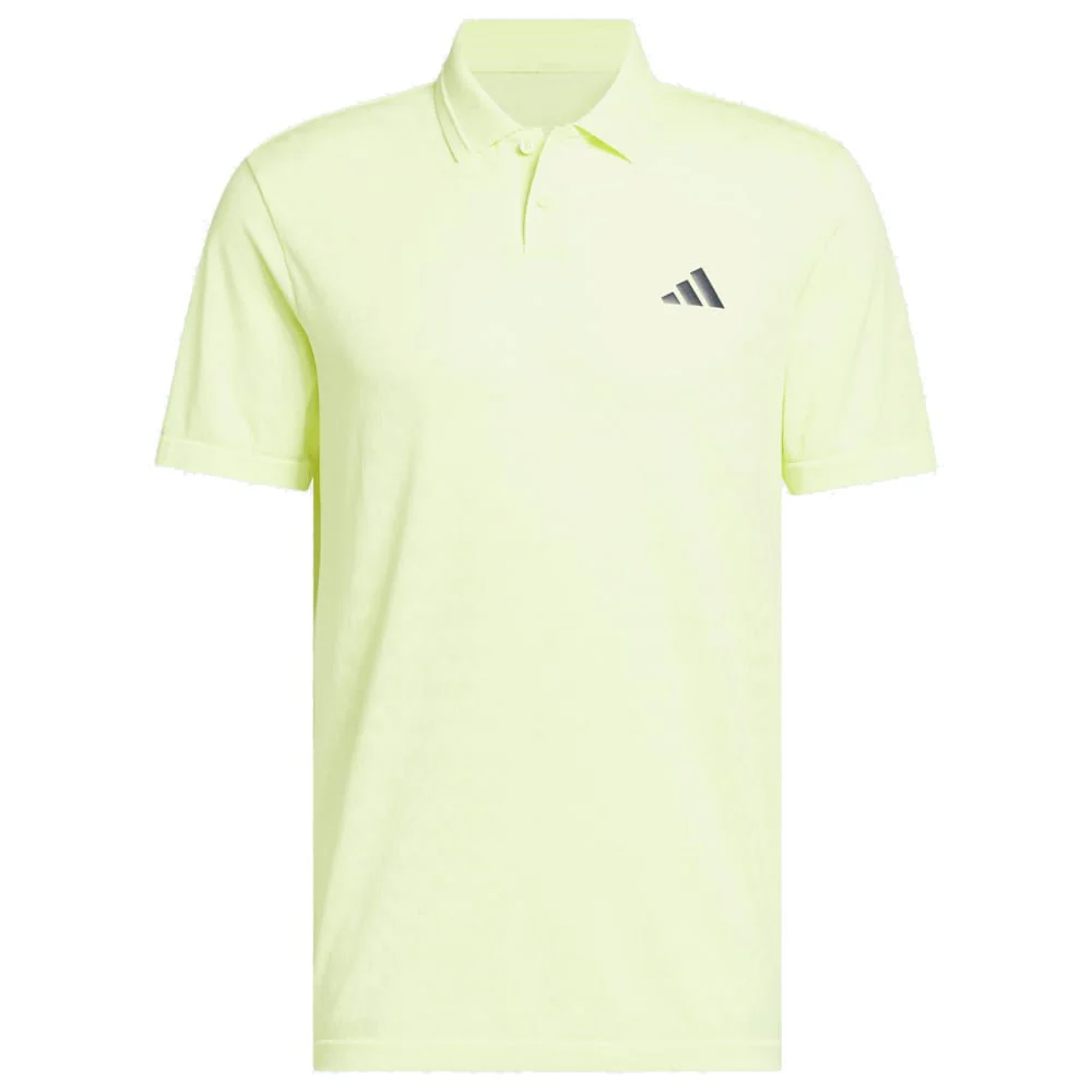 adidas Ultimate365 Tour Seamless Polo Shirt - Frozen Lemon/White
