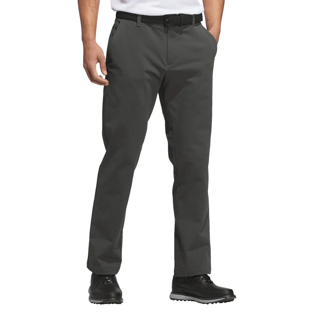 adidas Ultimate365+ Twistknit Climawarm Straight Fit Trousers - Black - Image 6