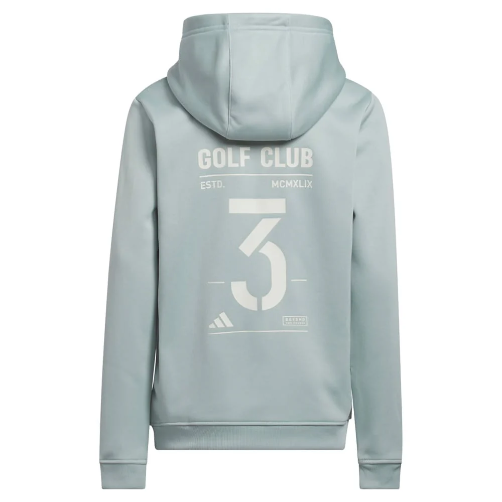 adidas Unisex Juniors Climawarm Graphic Hoodie - Wonder Sage - Image 2