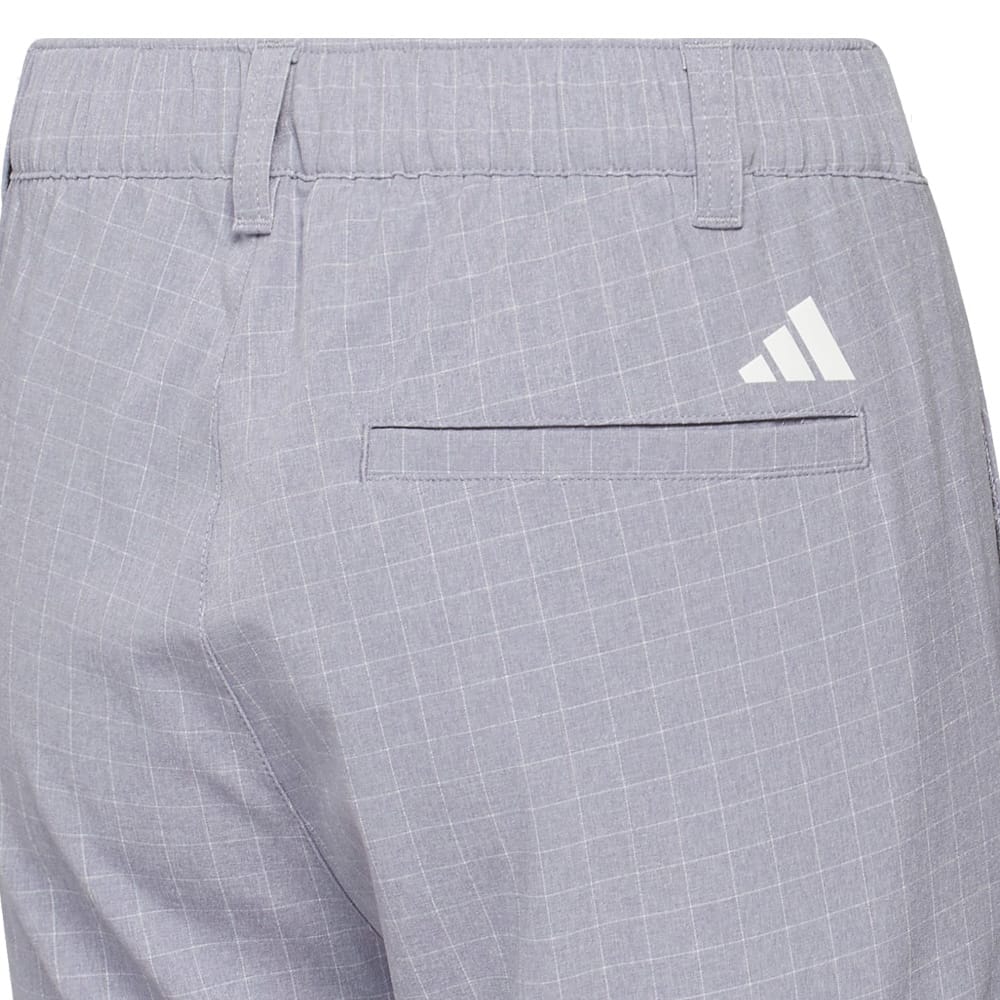 adidas Youth Printed Twist Weave Sport Short - Slate - Image 3