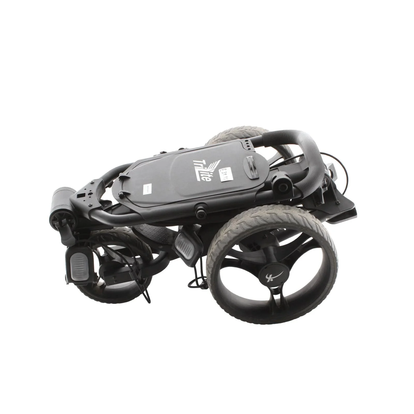 AXGLO TriLite 3-Wheel Push/Pull Trolley - Black - Image 5