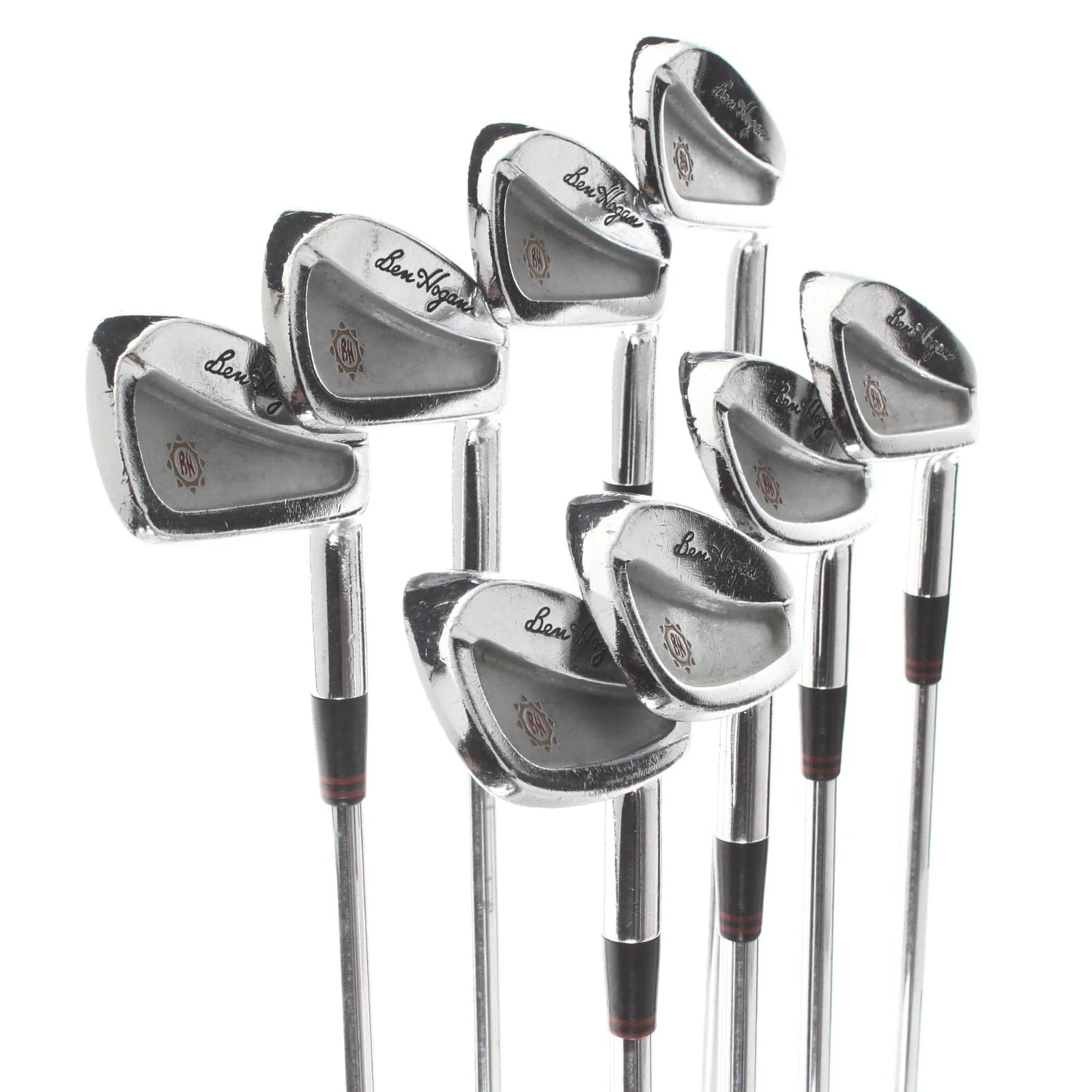 Ben Hogan Apex Plus Steel Mens Right Hand Irons 3-EW Stiff - Spalding - Image 2