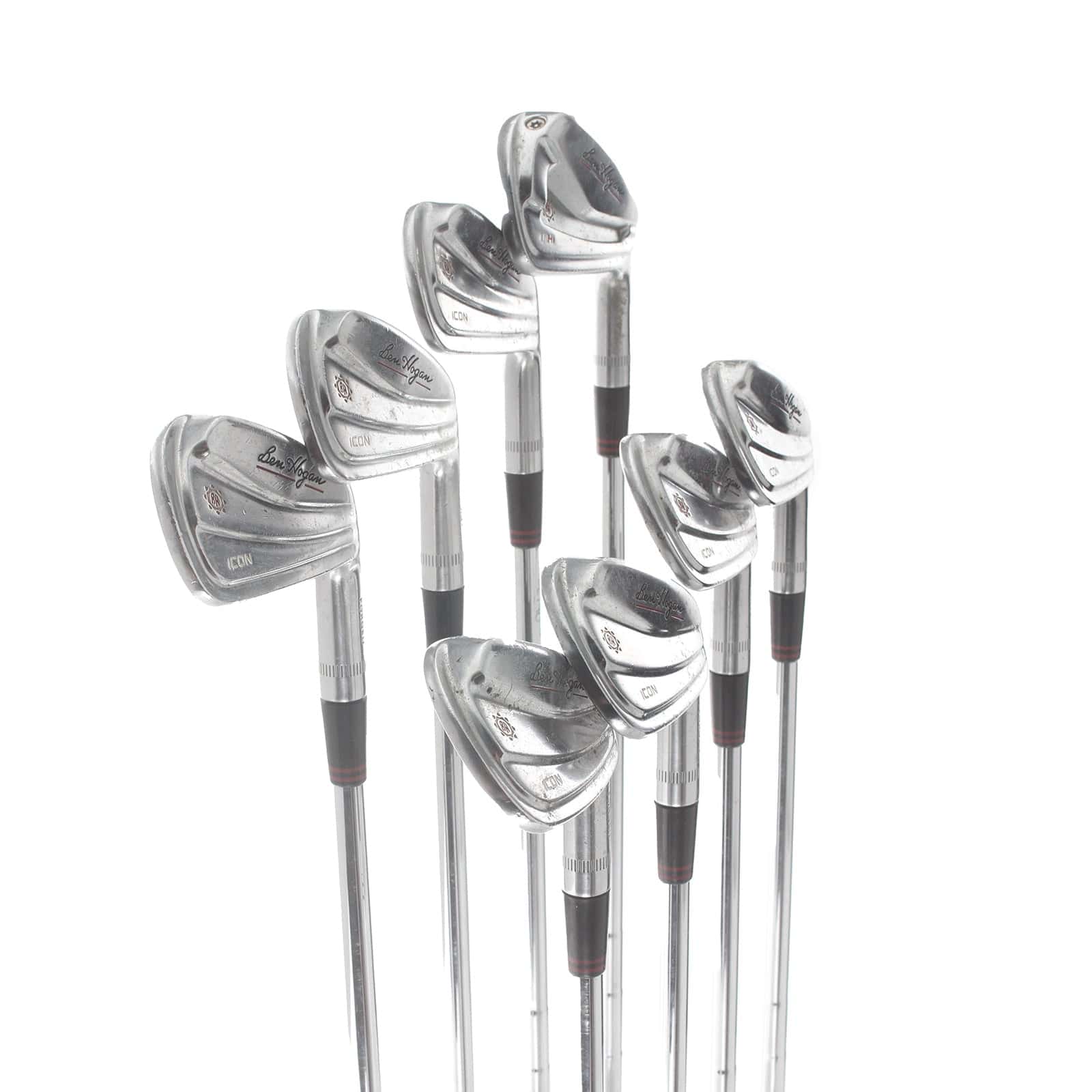 Ben Hogan Icon Steel Mens Right Hand Irons 3-PW Regular - KBS Tour 90 - Image 2