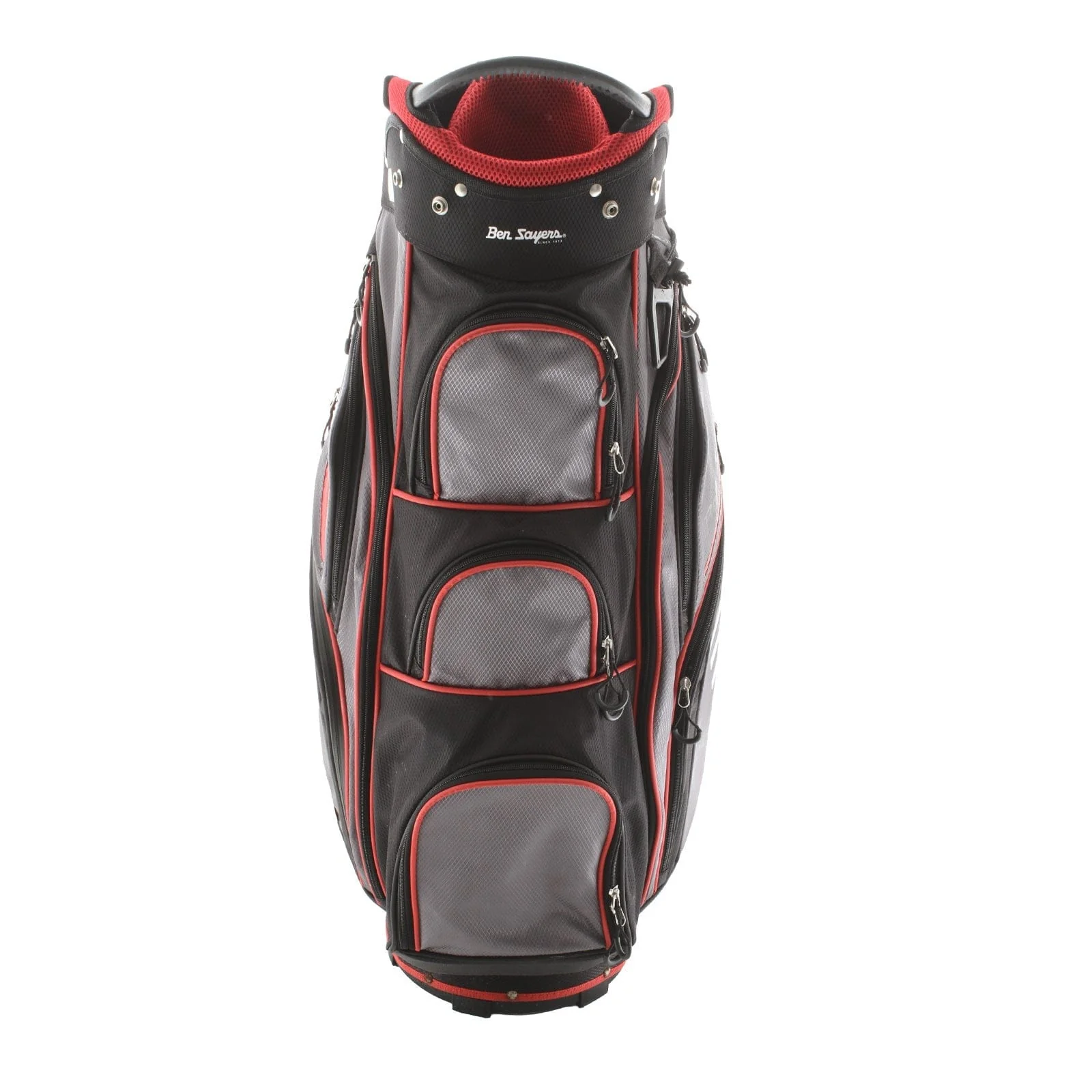 Ben Sayers Cart Bag - Black/Red - Image 4