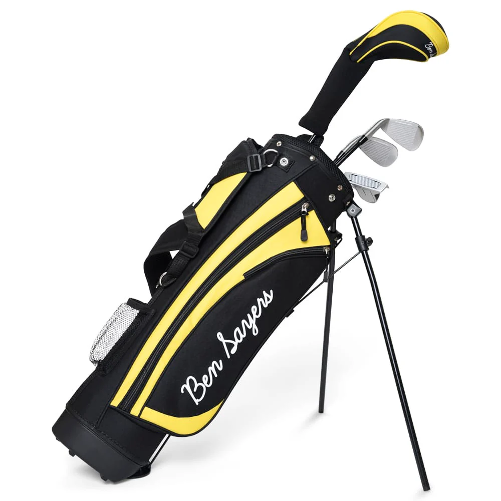 Ben Sayers M1i Junior 5-Piece Package Set - Black/Yellow - (Ages 5-8) - Image 7