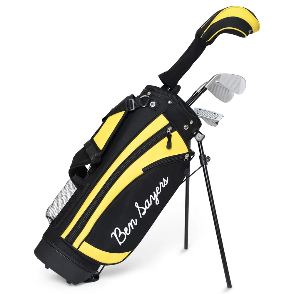 Ben Sayers M1i Junior 5-Piece Package Set - Black/Yellow - (Ages 5-8) - Image 8