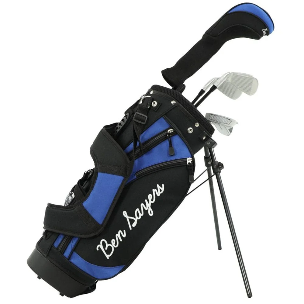 Ben Sayers M1i Junior 5-Piece Stand Bag Package Set - Black/Blue - (Ages 9-11) - Image 19