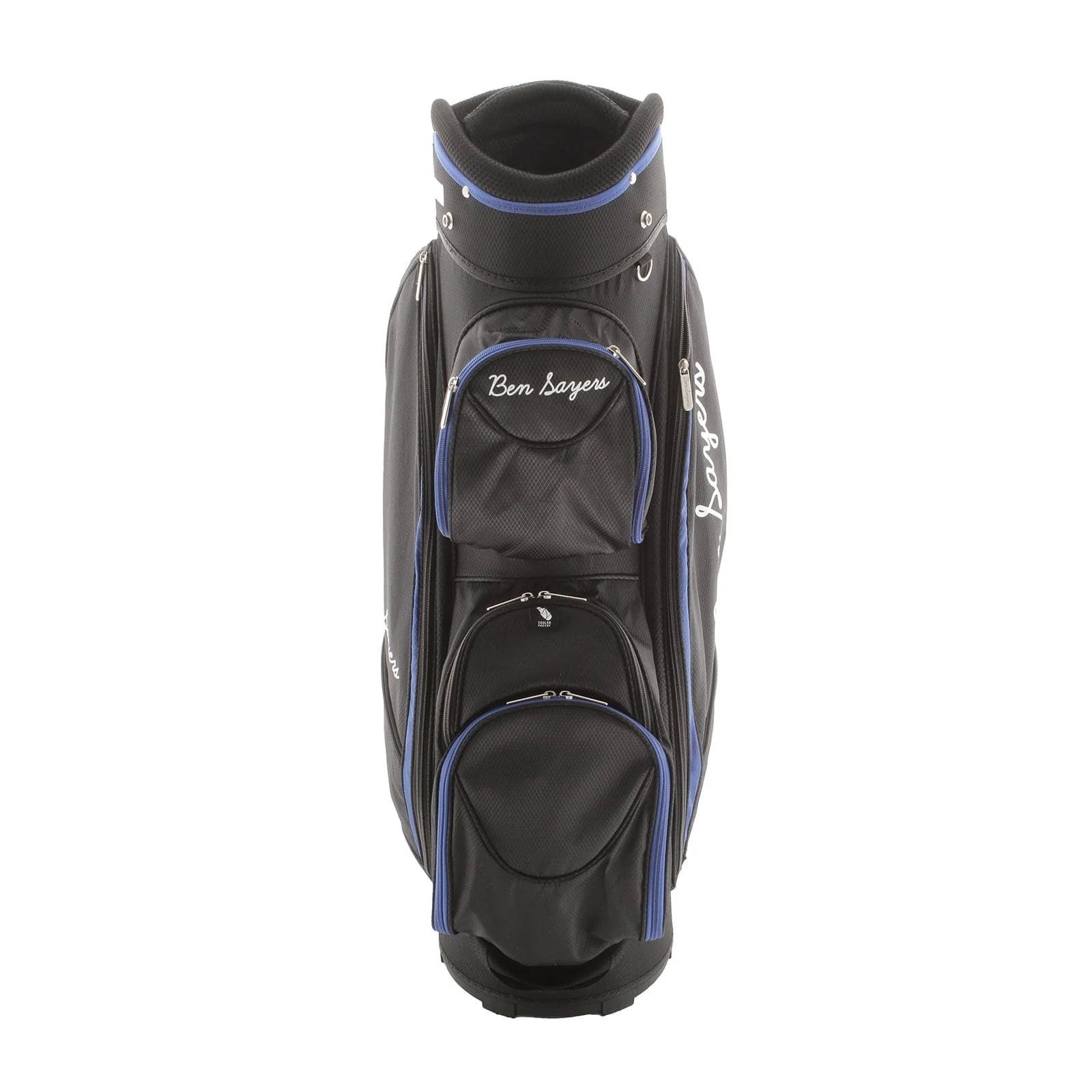 Ben Sayers M8 Cart Bag - Black/Blue - Image 4