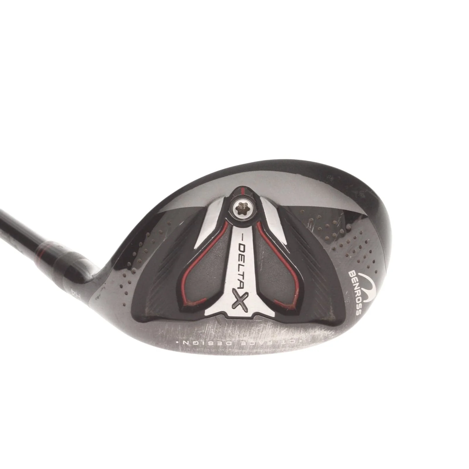 Benross Delta X Graphite Mens Right Hand 4 Hybrid 24* Stiff - Fujikura Vista Pro 70h - Image 2