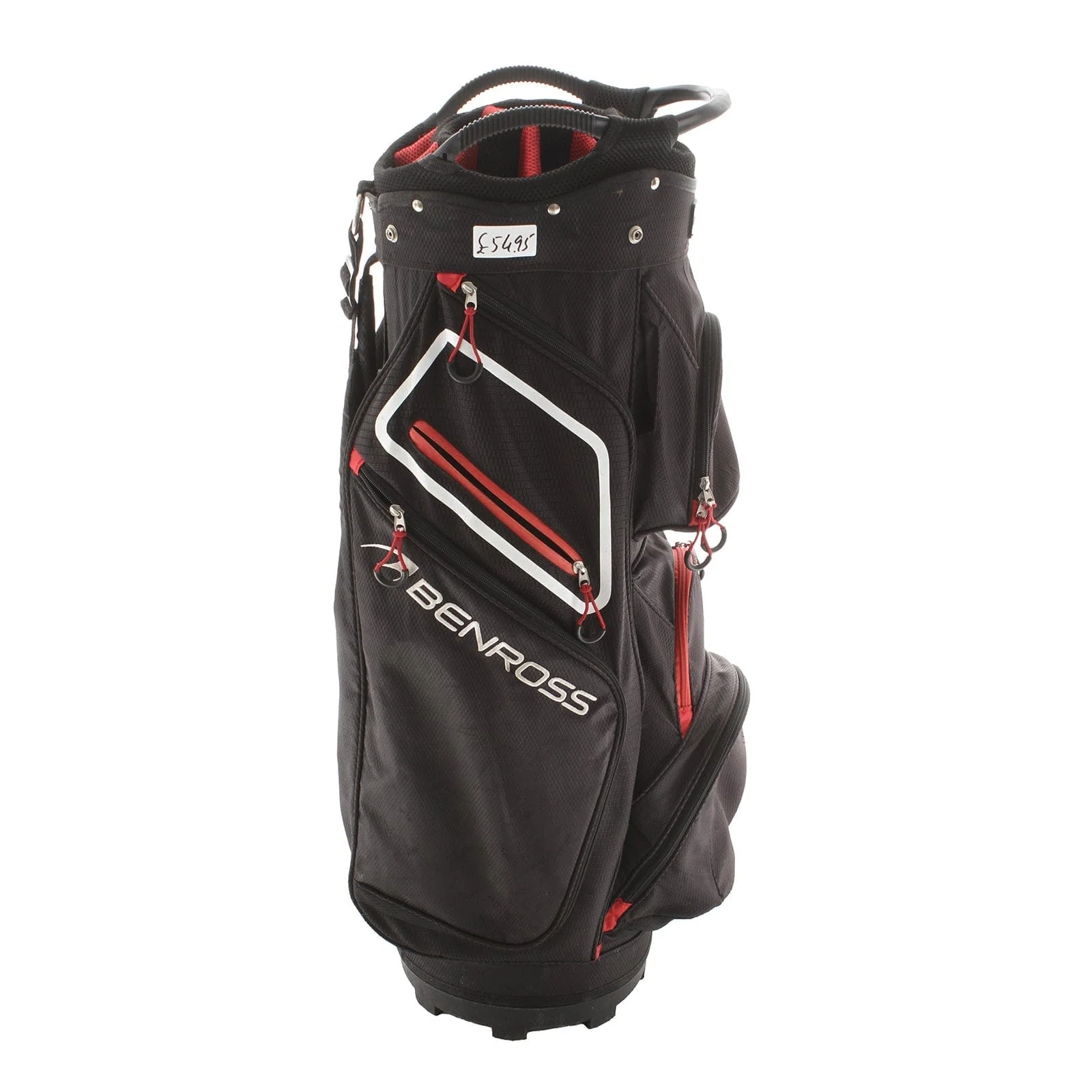 Benross HTX Cart Bag - Black/Red - Image 3