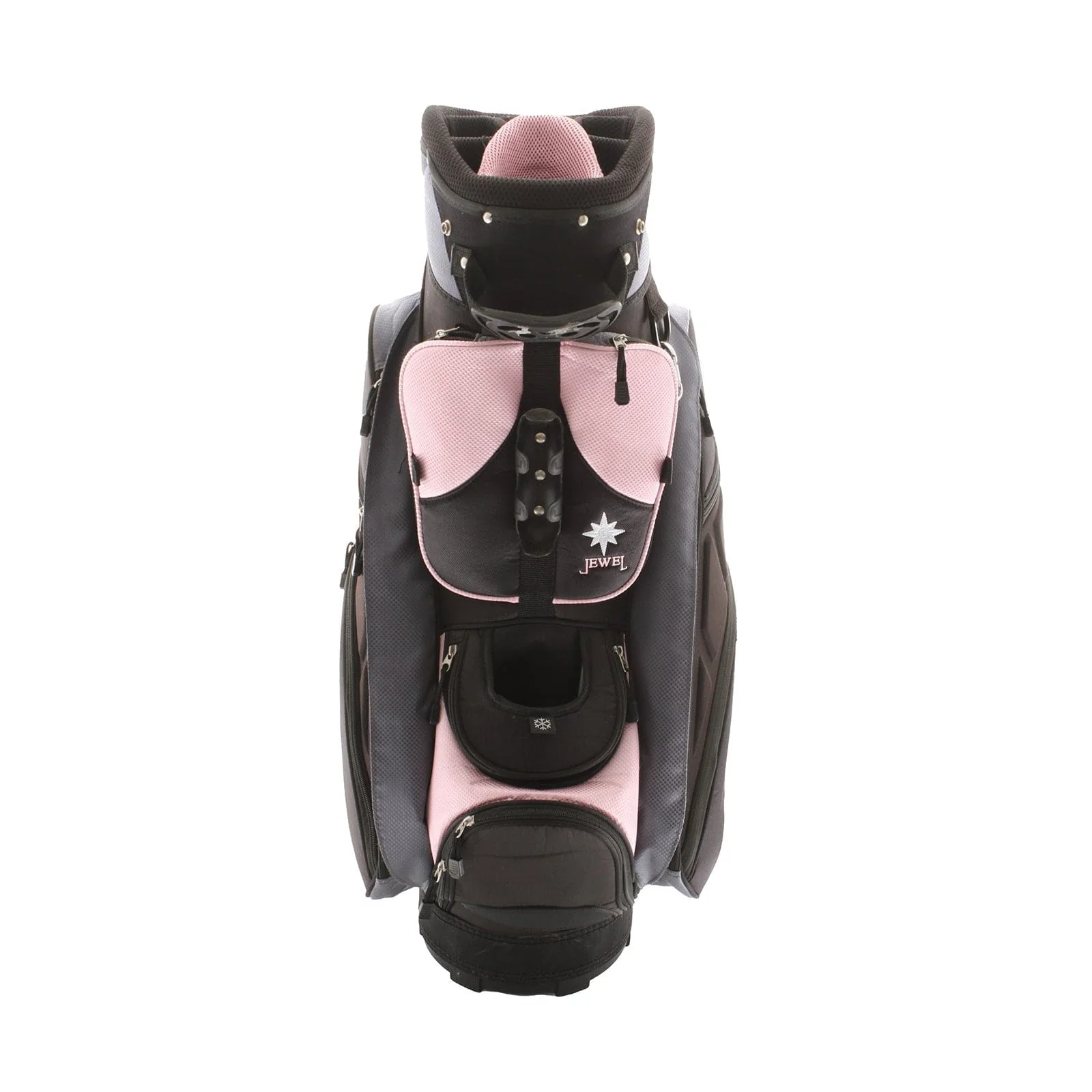 Benross Jewel Cart Bag - Black/Pink - Image 4