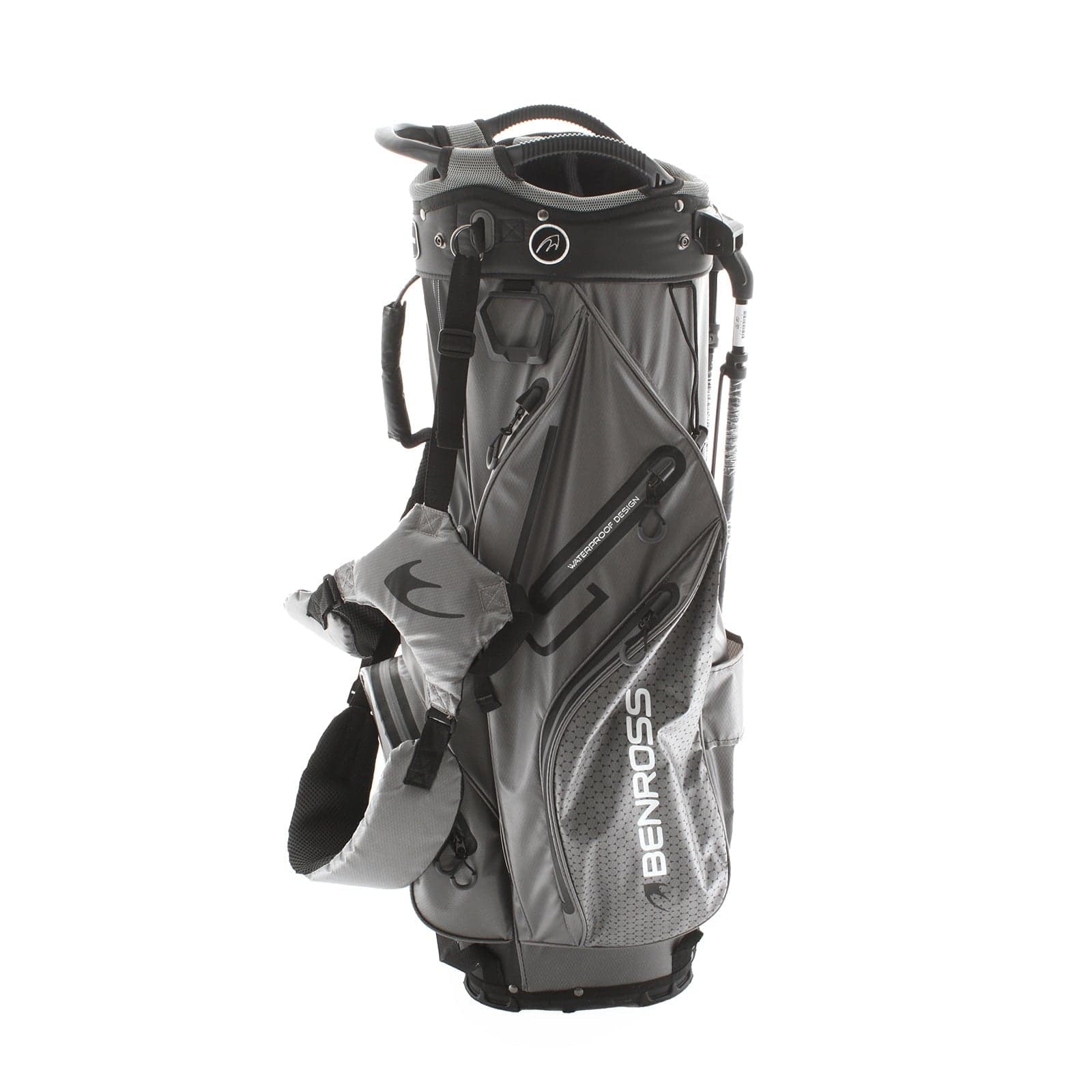 Benross Stand Bag - Grey/Black - Image 2