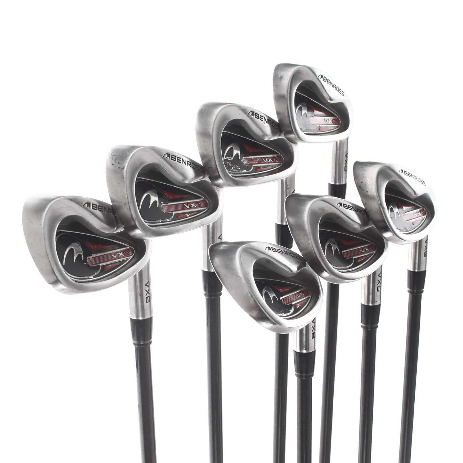 Benross VX6 Graphite Mens Right Hand Irons 4-SW Regular - Aldila DVS-i 70-R - Image 2