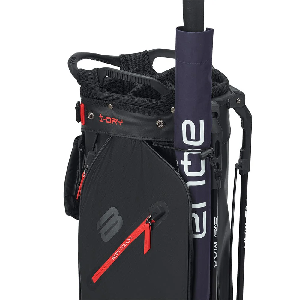 Big Max Aqua Eight H Waterproof Stand Bag - Black/Red - Image 6