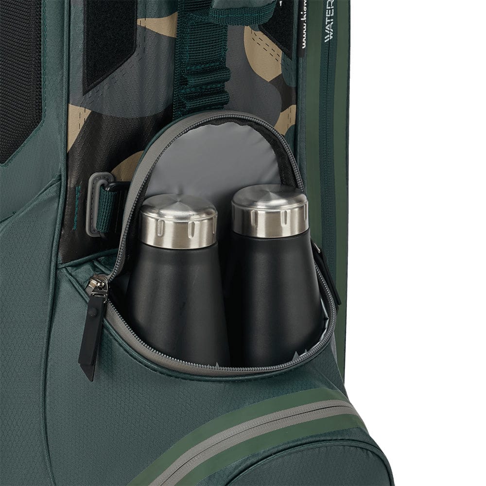 Big Max Aqua Eight H Waterproof Stand Bag - Forest Green/Black/Camo - Image 5