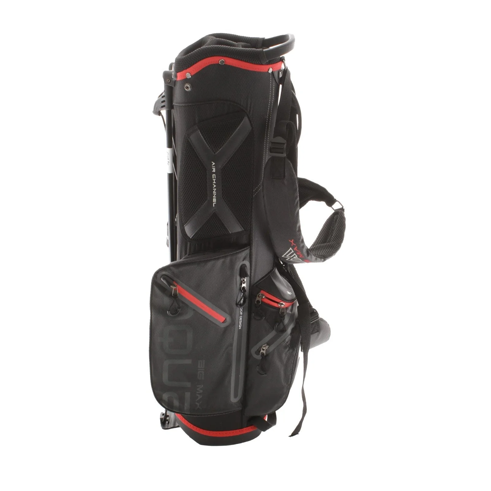 Big Max Aqua Seven G Stand Bag - Black/Red - Image 4
