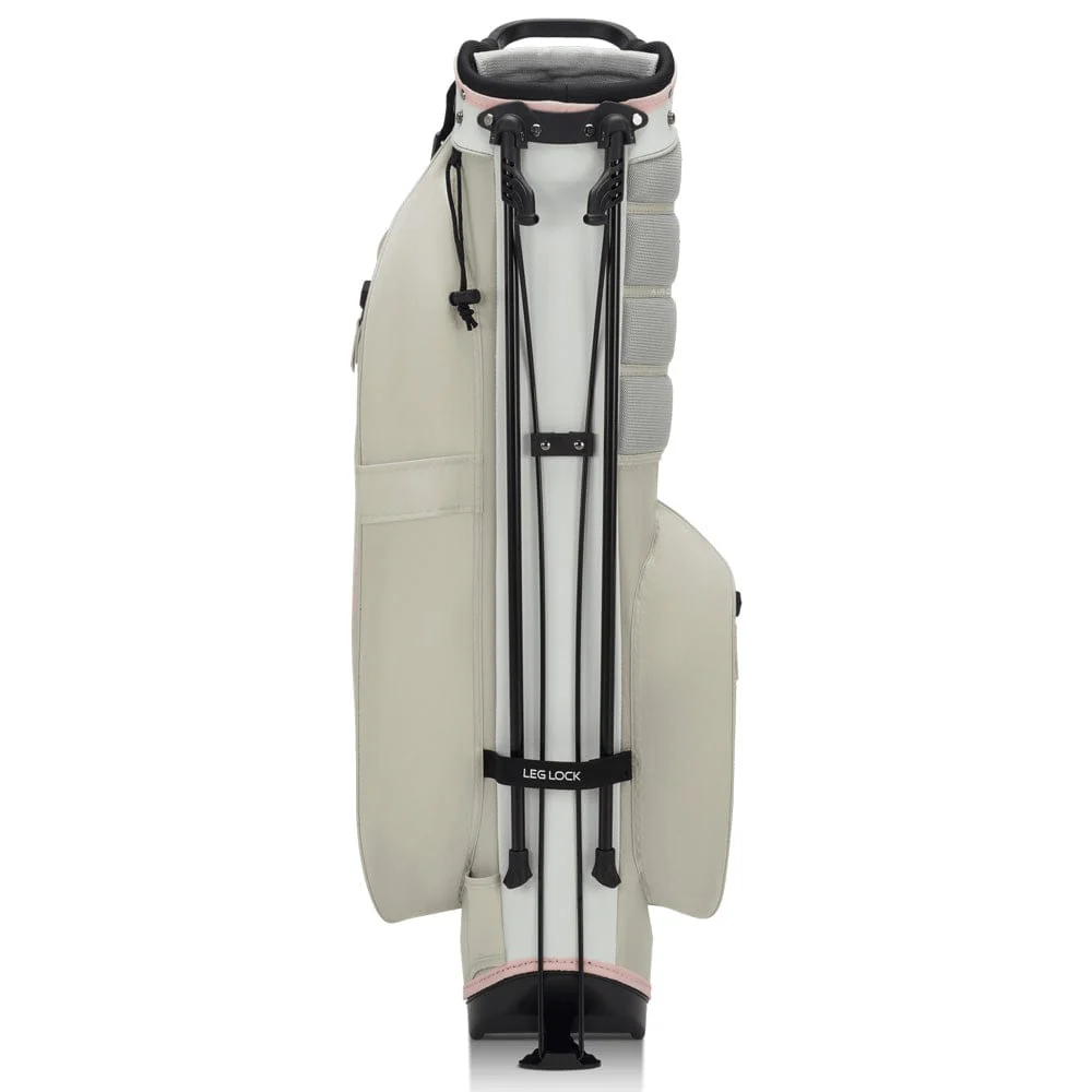 Big Max Aqua Seven H Waterproof Stand Bag - White/Off White/Pink - Image 4