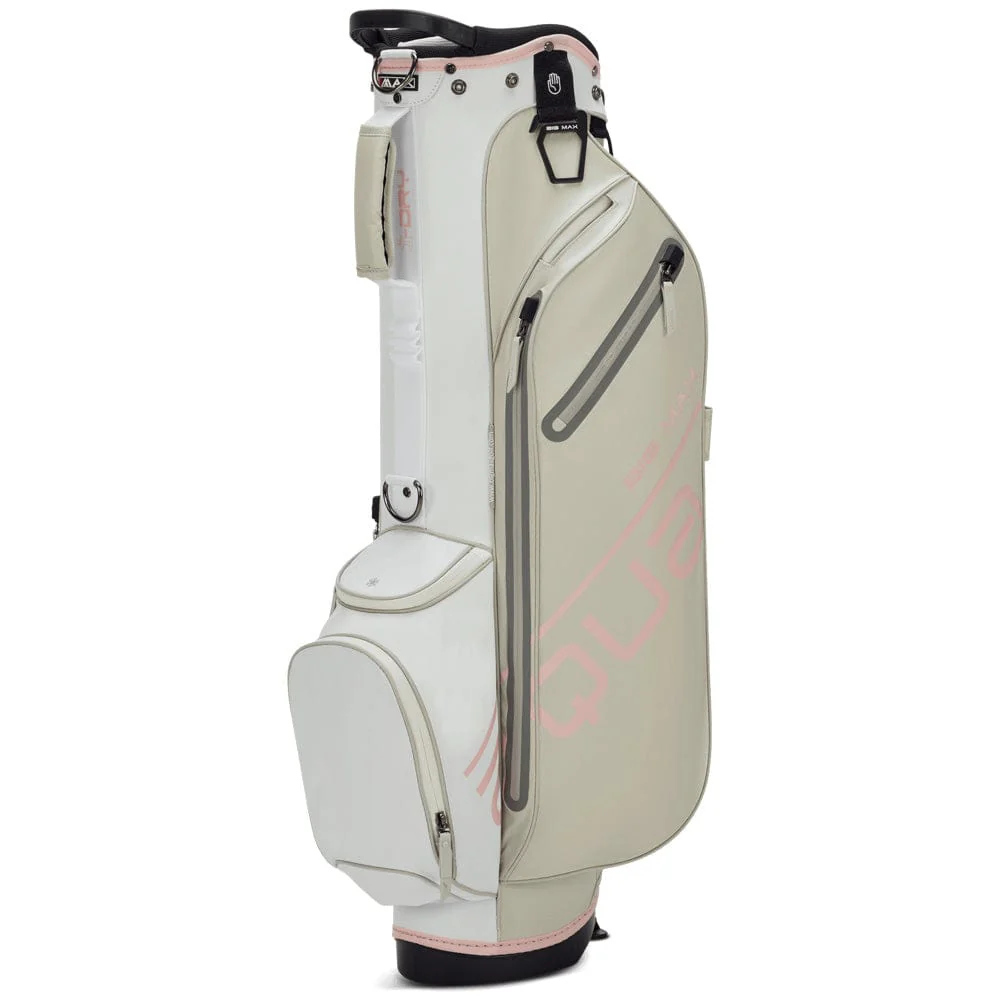 Big Max Aqua Seven H Waterproof Stand Bag - White/Off White/Pink - Image 9
