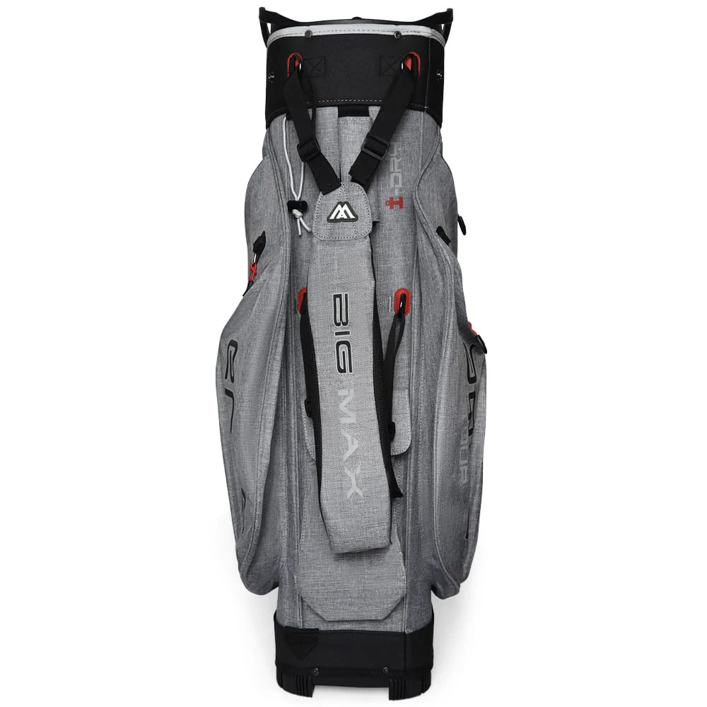 Big Max Aqua Tour 3 Waterproof Cart Bag - Storm/Silver/Red - Image 6