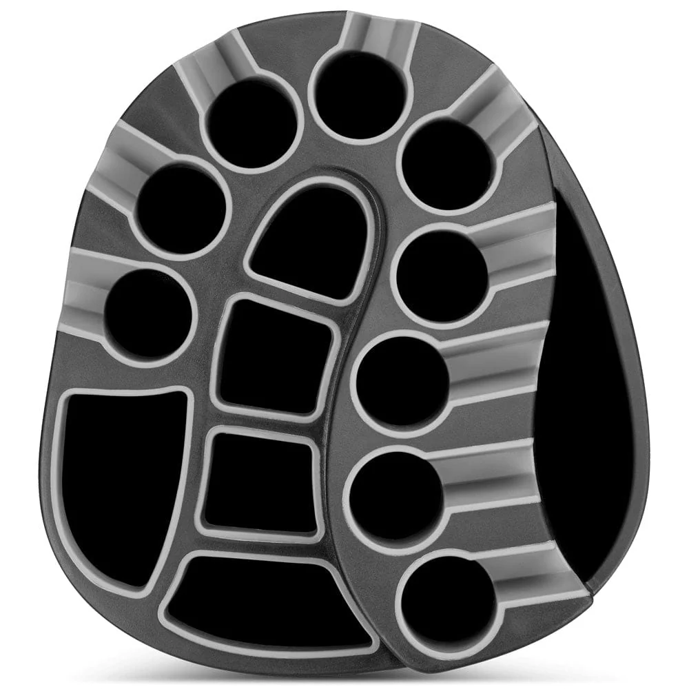 Big Max Dri Lite Silencio 3 Organiser Cart Bag - Black/Grey - Image 2