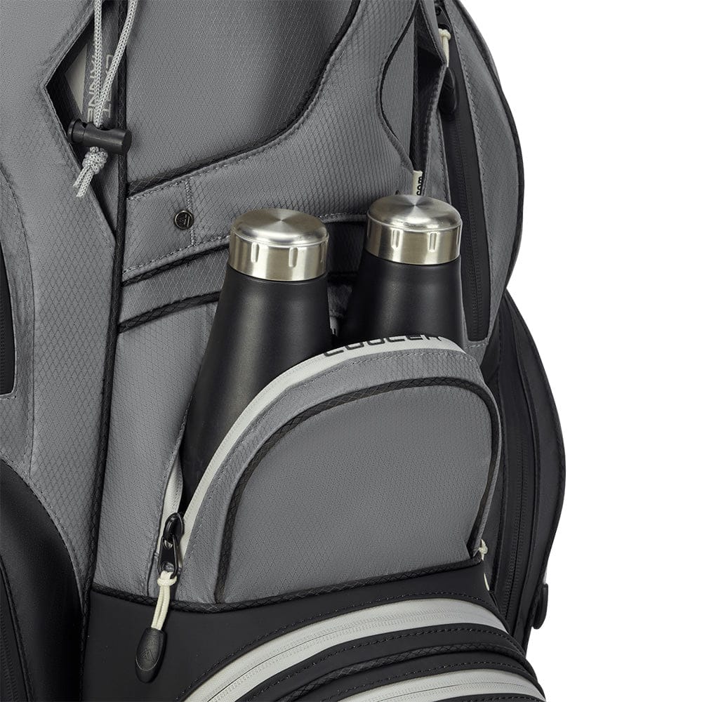 Big Max Dri Lite Silencio 3 Organiser Cart Bag - Black/Grey - Image 4