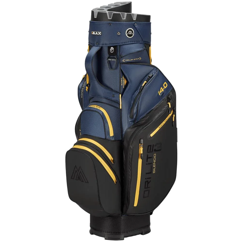 Big Max Dri Lite Silencio 3 Organiser Cart Bag - Black/Navy/Corn