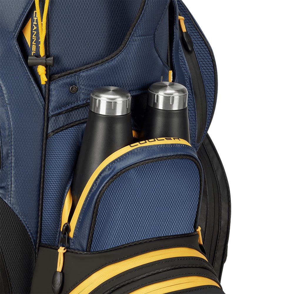 Big Max Dri Lite Silencio 3 Organiser Cart Bag - Black/Navy/Corn - Image 4