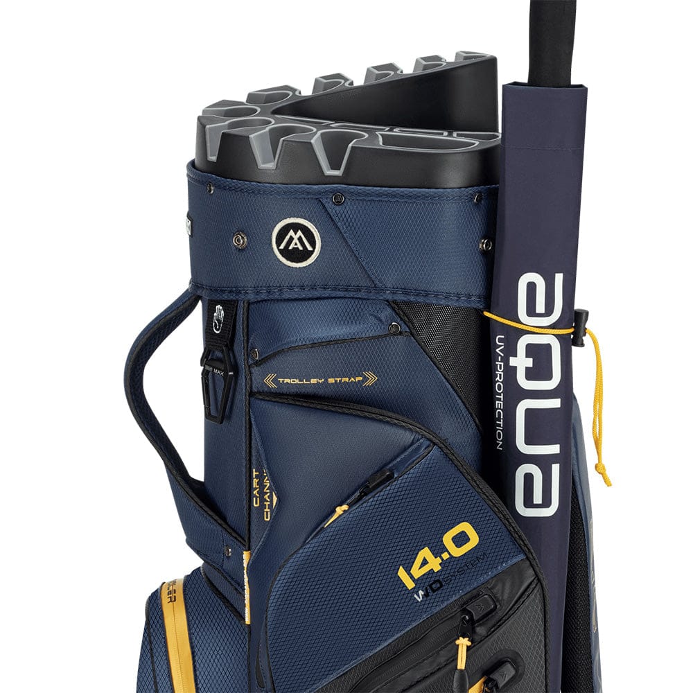 Big Max Dri Lite Silencio 3 Organiser Cart Bag - Black/Navy/Corn - Image 5