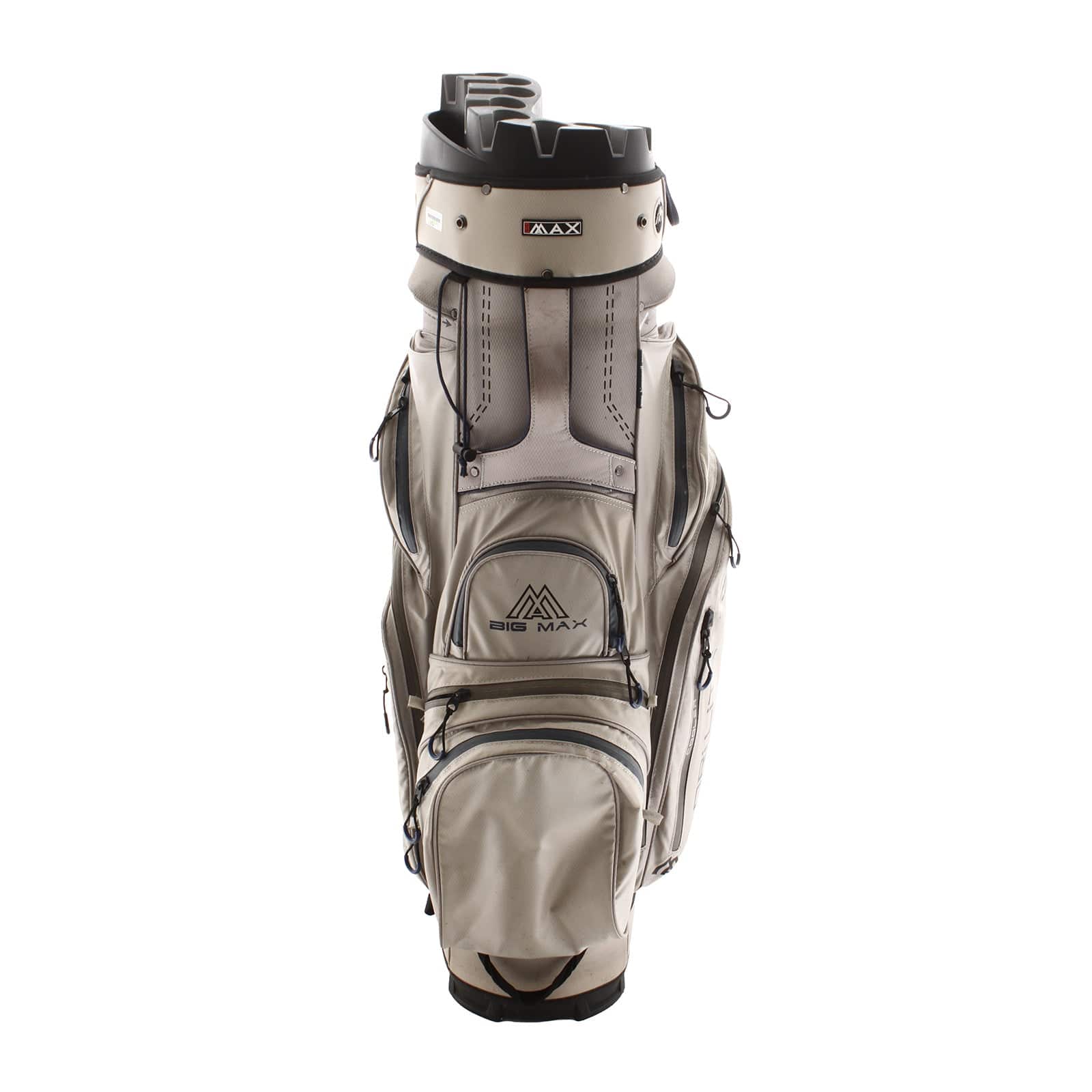 Big Max Dri Lite Silencio Cart Bag - Beige/Blue/Black - Image 4