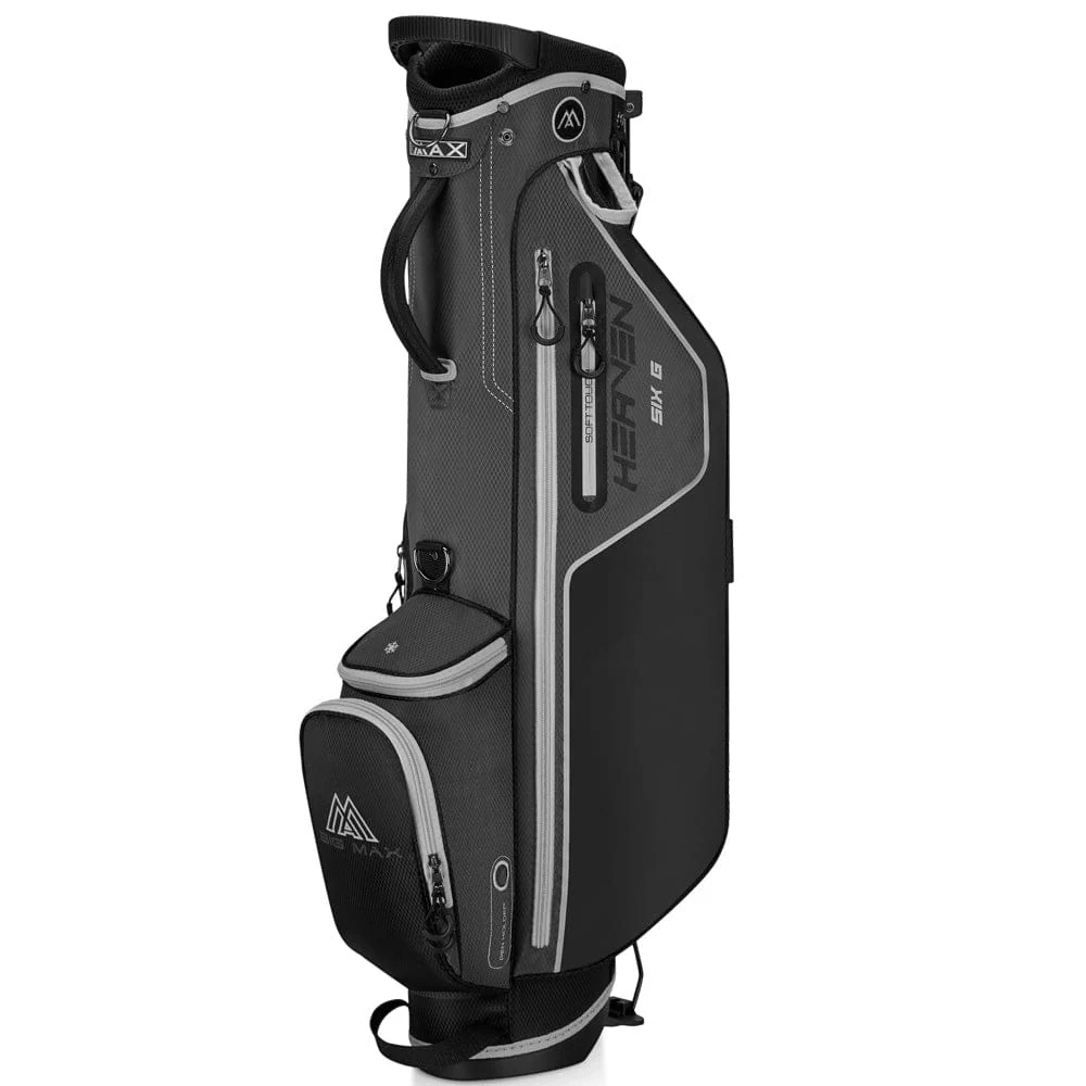 Big Max Heaven Six G Stand Bag - Charcoal/Black/White - Image 8