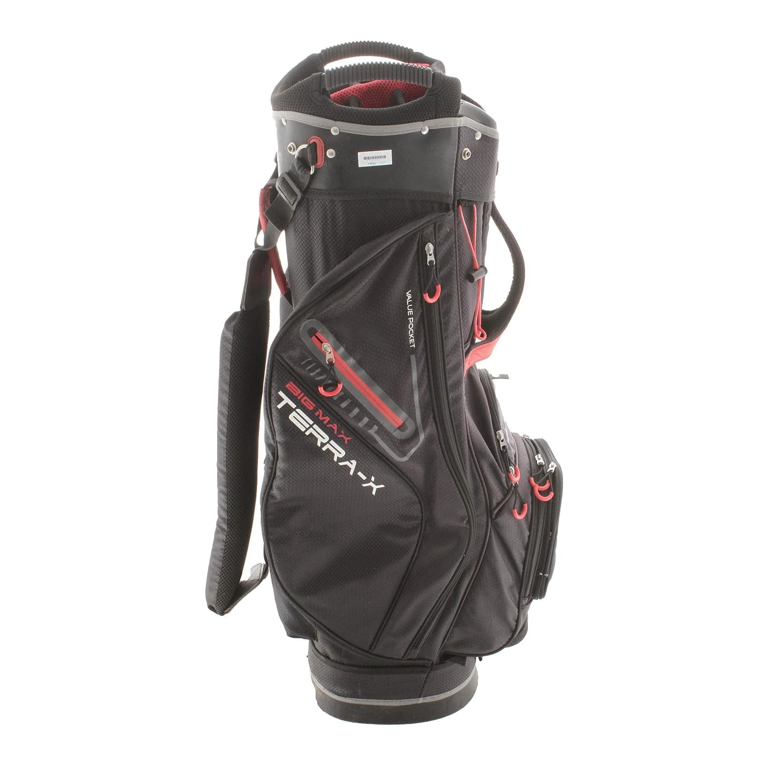 Big Max Terra-X Cart Bag - Black/Red - Image 3