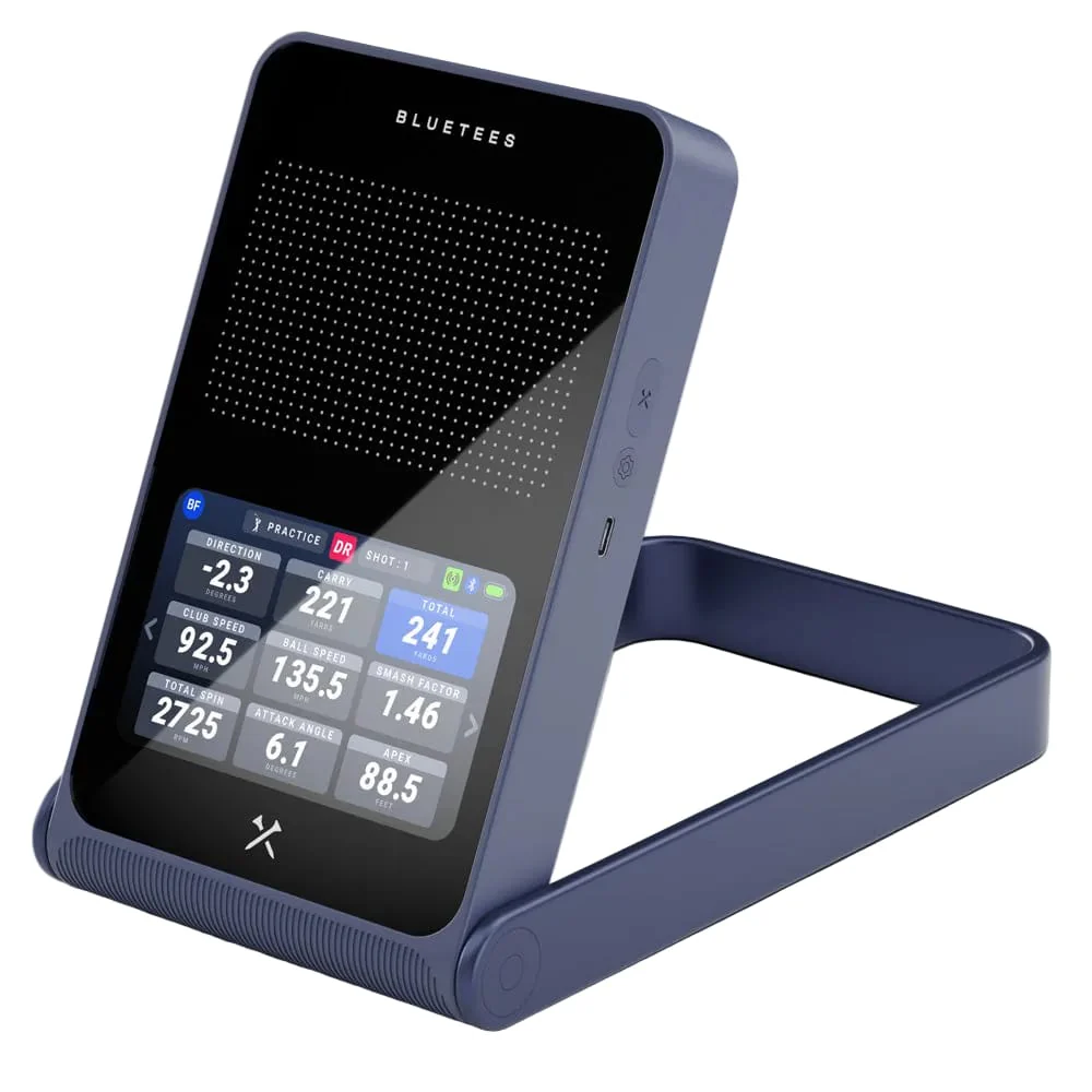Blue Tees Golf Rainmaker Portable Launch Monitor - Navy