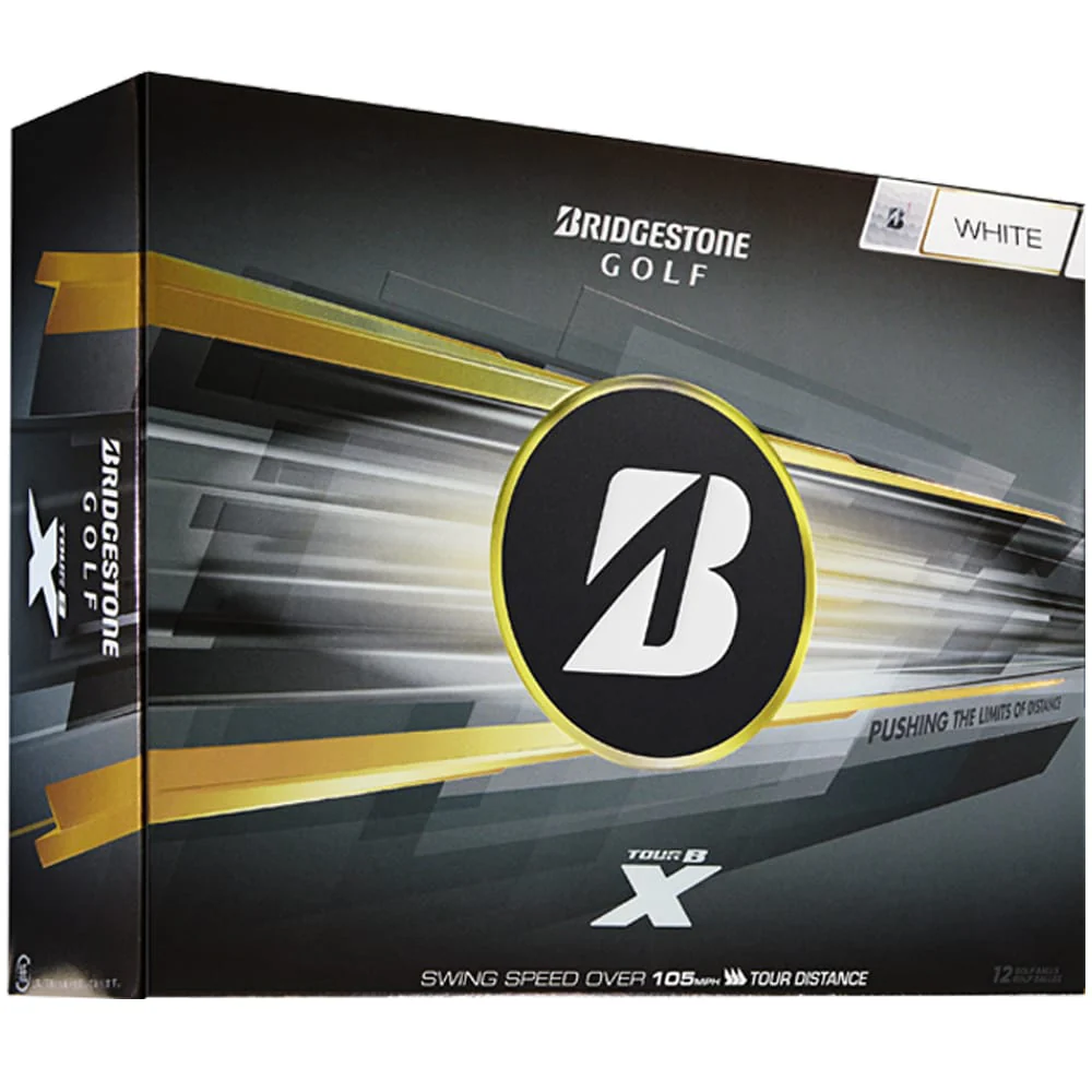 Bridgestone TOUR B X Golf Balls - White - Double Dozen - Image 4