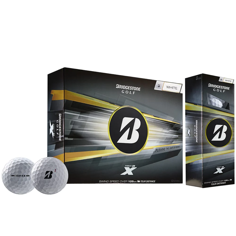 Bridgestone TOUR B X Golf Balls - White - Double Dozen - Image 5