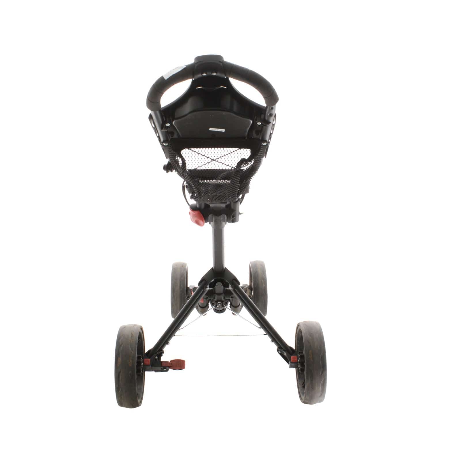 Caddy Tek Caddy Tek 3-Wheel Push/Pull Trolley - Black - Image 4