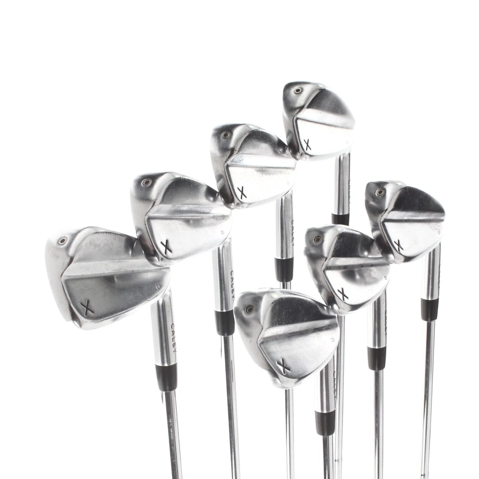 Caley O1 Steel Mens Right Hand Irons 4-PW Stiff - KBS Tour Lite S - Image 2